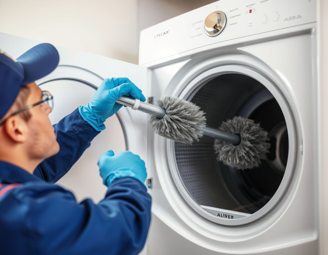 Dryer vent cleaning